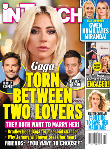 In Touch Weekly Magazine Perspective: front