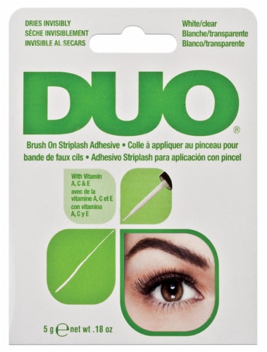 DUO DUO BRUSH ON ADHESIVE WITH VITAMINS - Faux-cils - clear/non