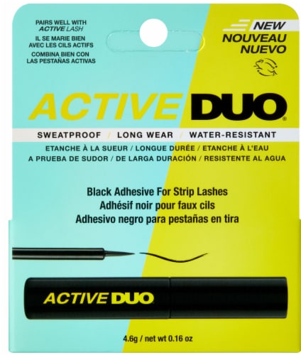 ActiveDuo® Black Adhesive For Strip Lashes Perspective: front