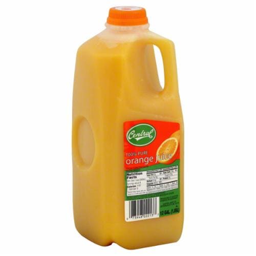 Central Orange Juice Perspective: front