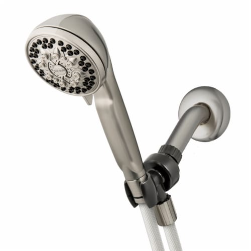 Waterpik® PowerSpray+ Handheld Shower Head - Chrome Perspective: front