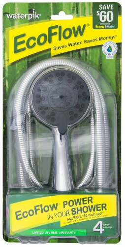 Waterpik® EcoFlow Showerhead Perspective: front