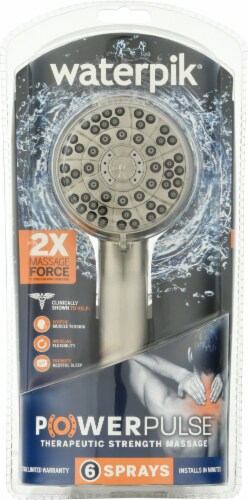 Waterpik® PowerPulse Shower Head Perspective: front