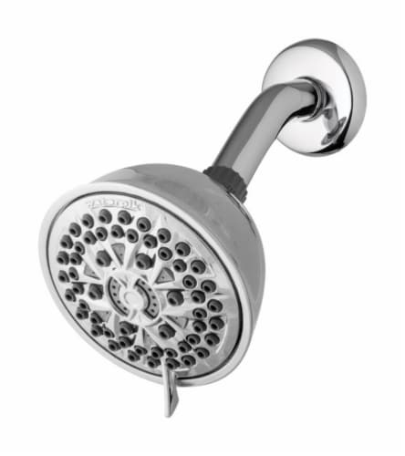 Waterpik PowerPulse Fixed Mount Shower Head Perspective: front