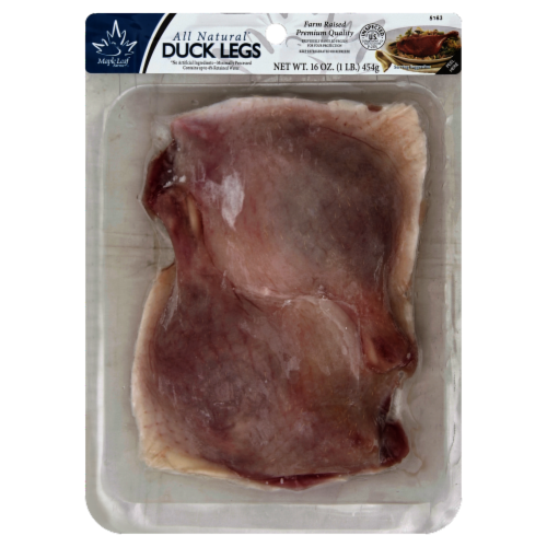 Maple Leaf All Natural Duck Legs Perspective: front