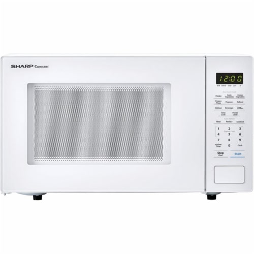 Avanti 1.1 Cu. ft. White Countertop Microwave