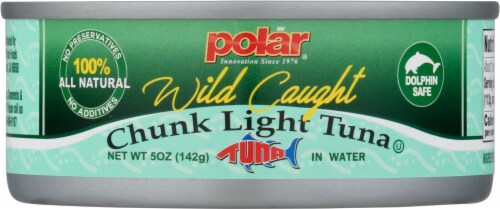 Polar All Natural Chunk Light Tuna in Water Perspective: front