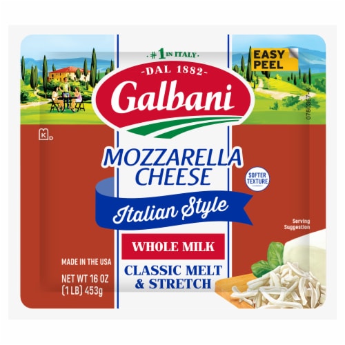 Galbani Whole Milk Mozzarella Perspective: front