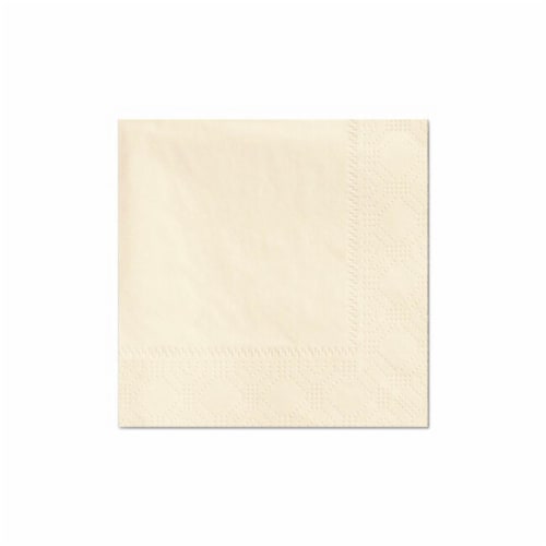 Beverage Napkins, 2-Ply, 9 1/2 x 9 1/2, Ecru, 1000/Carton Beverage Napkins, 2-Ply, 9 1/2 x 9 1/2, Ecru, 1000/Carton
