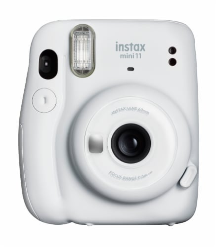 FujiFilm Instax Mini 11 Instant Film Camera - Ice White Perspective: front