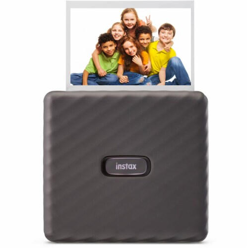 FUJIFILM INSTAX Link Wide Smartphone Printer (Mocha Gray) Perspective: front