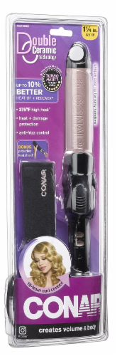 Conair Double Cermaic 1.25 Inch Curling Iron Perspective: front