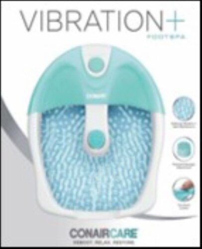 Conair Body Benefits Vibrating Foot Massage Spa Perspective: front