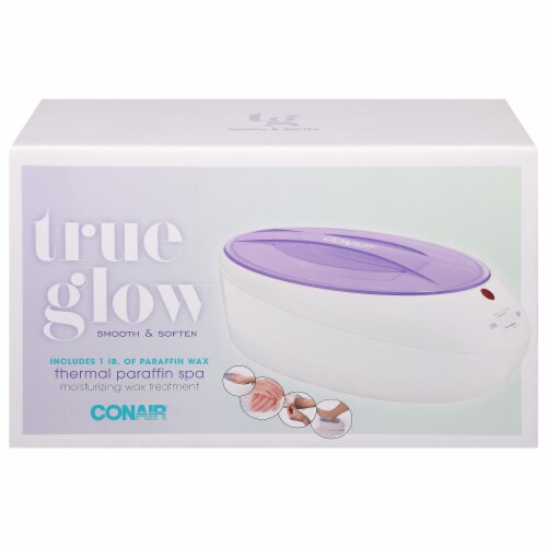 True Glow by Conair Thermal Paraffin Spa Moisturizing System, Purple