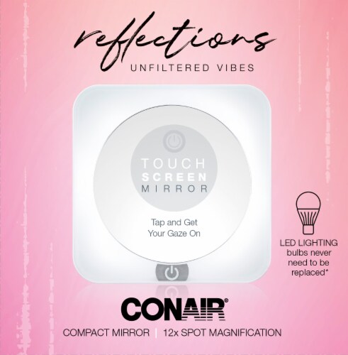 Conair LED Lighting Compact Touch Screen Mirror 1 ct Fred Meyer