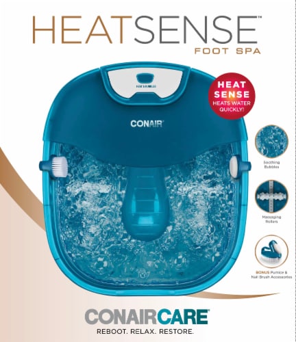 Conair's® Heat Sense Foot Spa Perspective: front