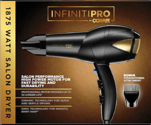 Conair Infiniti Pro Gold 1875 Watt Dryer 1 ct Pick n Save