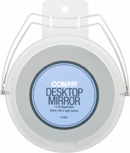 Conair® Two Sided Desktop Magnifying Mirror Perspective: front