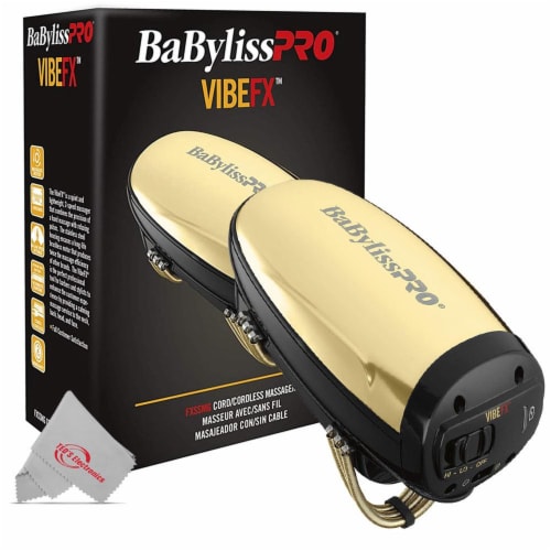 Babyliss Pro Vibe Fx Cord / Cordless Massager Fxssmg Gold, 1 - Kroger