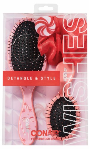 Conair® Wishes Detangle & Style Set Perspective: front