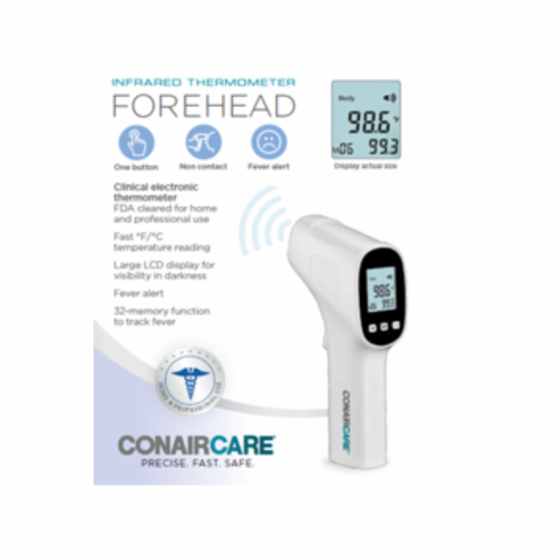 Conair Care Infrared Forehead Thermometer Perspective: front