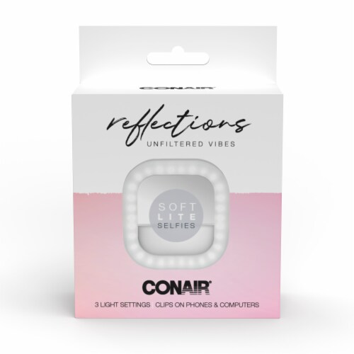 Conair® Unfiltered Vibes Soft Light Selfie Perspective: front