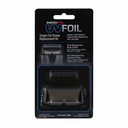BaByliss Pro UVFOIL Single-Foil Shaver Replacement Kit #FXLRF1 Perspective: front