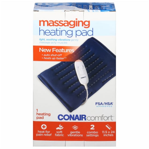 ConairComfort™ Massaging Heating Pad Perspective: front