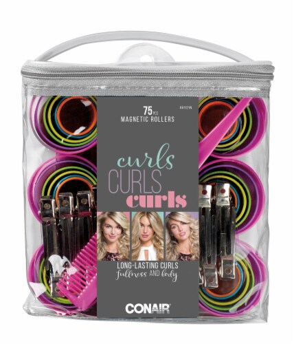 Conair® Curls Curls Curls Magnetic Hair Rollers Perspective: front