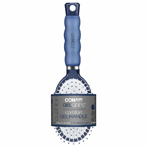 Conair® Gel Grips® Soft Gel Handle Cushion Brush Perspective: front