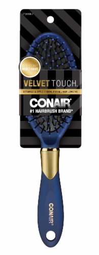 Conair® Velvet Touch® Cushion Hair Brush Perspective: front