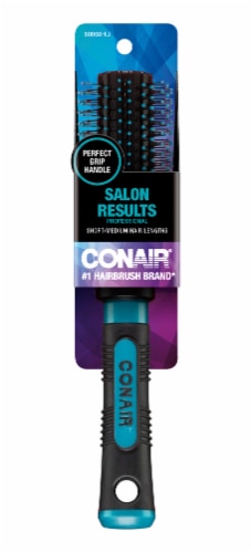 Conair® Professional Full Round Nylon Brush Perspective: front