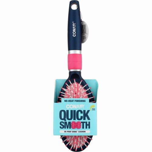 Conair Quick Smooth Cushion Brush Perspective: front