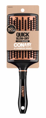 Conair® Quick® Blow Dry Copper Collection Paddle Brush Perspective: front