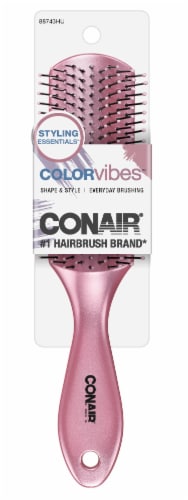 Conair® Color Vibes™ Everyday Stylers Brush - Assorted Colors Perspective: front