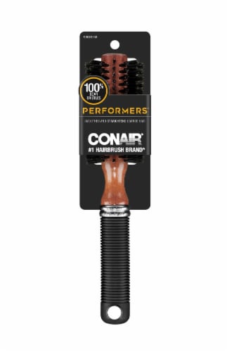Conair Performers Boar Bristle Round Brush Perspective: front
