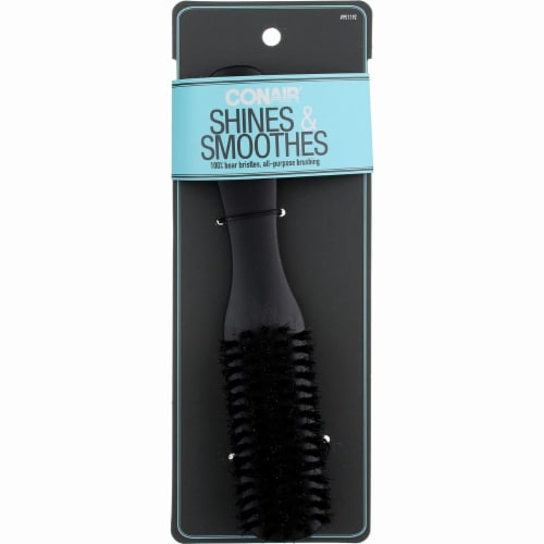 Conair® Boar Bristle Slim Grooming Brush Perspective: front