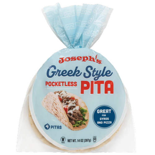 Joseph's™ Greek Style Pita Bread Perspective: front