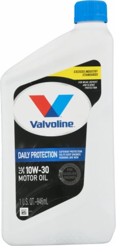 Valvoline® 10W-30 SAE Motor Oil Perspective: front