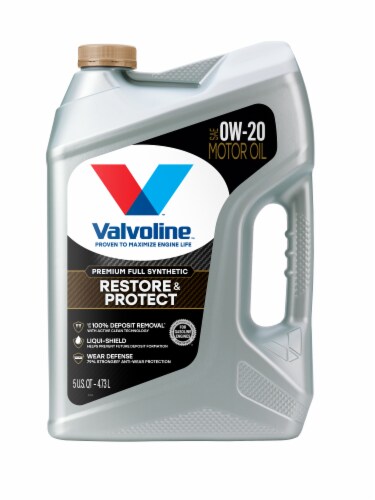 Valvoline™ Restore & Protect Premium Full Synthetic SAE 0W-20 Motor Oil Perspective: front