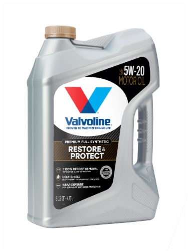 Valvoline™ Restore & Protect Premium Full Synthetic SAE 5W-20 Motor Oil Perspective: front