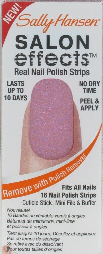 Sally Hansen Salon Effects Bling It On #250 Nail Polish Strips, 16 Count -  Foods Co.