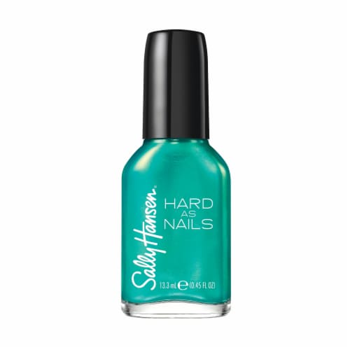 Sally Hansen Hard As Nails Made in Jade Nail Polish Perspective: front