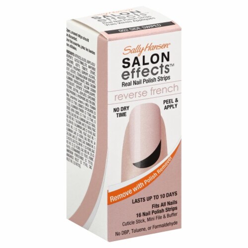 Sally Hansen Salon Effects Side Swiped Real Nail Polish Strips, 16 Count -  Ralphs