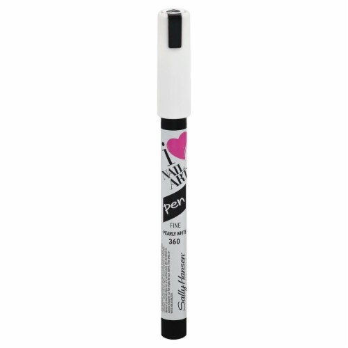 Sally Hansen I Heart Pearly White Nail Art Pen Perspective: front