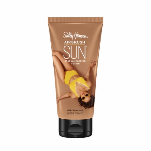 Sally Hansen Airbrush Sun Light to Medium Self Tan Lotion Perspective: front