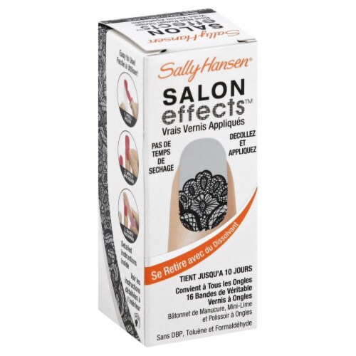 Sally Hansen Salon Effects Regular Amazing Lace Nail Polish Strips, 16  Strips - Kroger