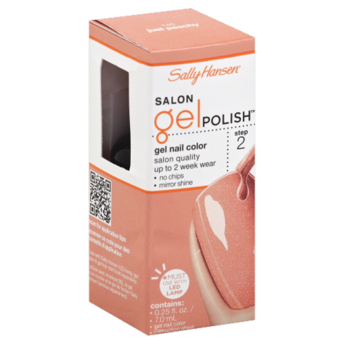 Sally Hansen  Just Peachy  Salon Pro Gel Nail Polish Perspective: front