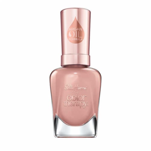Sally Hansen Color Therapy Nail Polish, 190 Blushed Petal, 0.5 fl oz Perspective: front