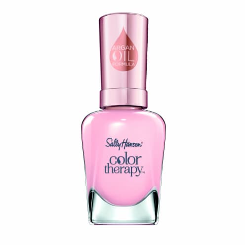Sally Hansen Color Therapy Nail Polish - Rosy Quartz Perspective: front